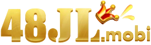 48JL sleek casino platform logo featuring login, register, games, download, app, casino, and online casino access